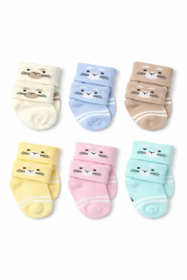 Baby_Socks_For_6_-18_Months_Pack_Of_5_Pairs_Cute_Animal_Face_Cotton_Socks_For_Infants_Toddlers_Soft_Breathable_Anti_Slip_Booties_For_Boys_Girls_Multicolor