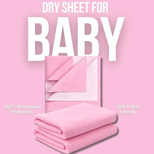 Luxury_Edition_L_Size_Waterproof_Quick_Dry_Baby_Sheet_Ideal_For_Toddlers_1_5_Years_140X100_Cm_Extra_Absorbent_Anti_Pilling_Fleece_Mattress_Protector_Washable_Bed_Pad_Neon_Pink_Blue