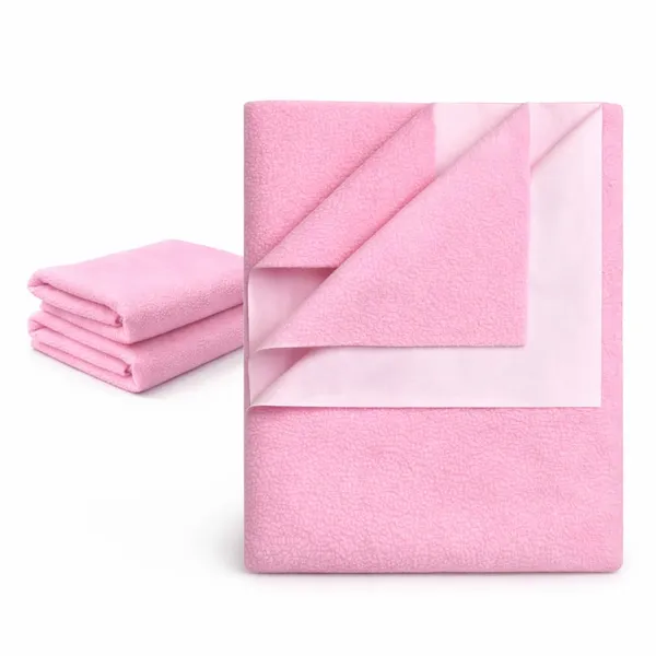 Luxury_Edition_L_Size_Waterproof_Quick_Dry_Baby_Sheet_Ideal_For_Toddlers_1_5_Years_140X100_Cm_Extra_Absorbent_Anti_Pilling_Fleece_Mattress_Protector_Washable_Bed_Pad_Neon_Pink_Blue