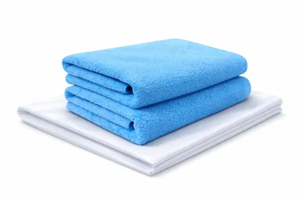 Waterproof_Quick_Dry_Baby_Sheet_L_Size_Extra_Absorbent_Anti_Pilling_Fleece_Bed_Pad_Washable_Mattress_Protector_For_Baby_Toddler_Children_140X100_Cm_Neon_Color_Blue