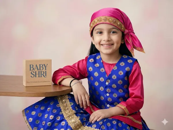 Baby_Shri_Luxury_Uttarakhandi_Traditional_Dress_For_Girls_|_Premium_Pahadi_Kumaoni_Garhwali_Cultural_Costume_|_Blue_And_Pink_Ethnic_Wear_Fancy_Dress