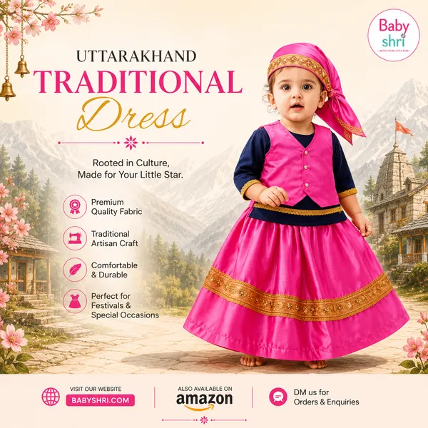 Baby_Shri_Luxury_Uttarakhandi_Traditional_Dress_For_Girls_|_Premium_Pahadi_Kumaoni_Garhwali_Cultural_Costume_|_Pink_And_Navy_Blue_Ethnic_Wear_Fancy_Dress