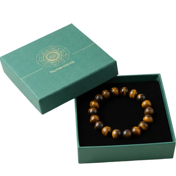 Tiger'S_Eye_Stone_Beaded_Bracelet_-_Courage_&_Protection