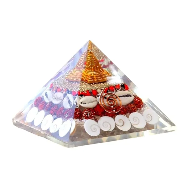 Orgone_Crystal_Pyramid_With_Shree_Yantra,_Copper,_Rudraksha,_And_Gemstones_-_Cleansed_&_Recharged