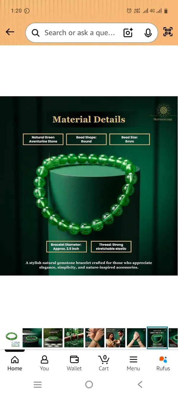 Natural_Green_Aventurine_Stone_Bracelet_-_8Mm_Round_Beads_With_Stretchable_Elastic_Thread