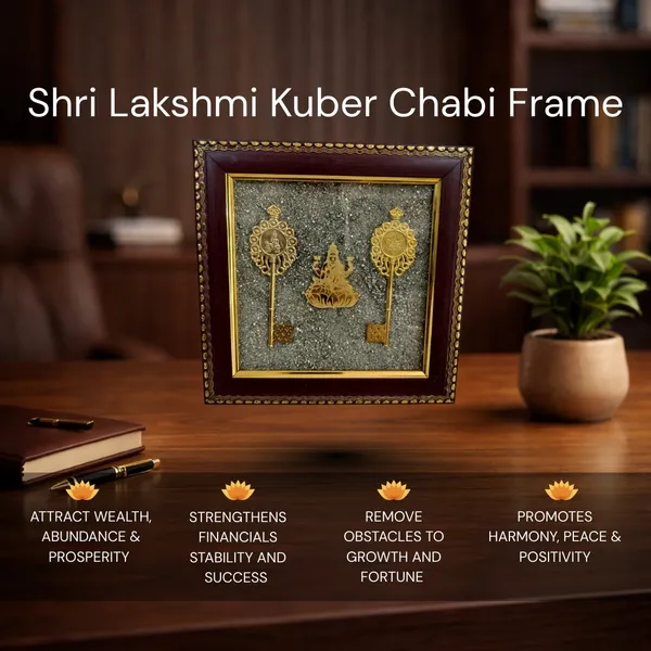 Shri_Lakshmi_Kuber_Chabi_Frame_-_Decorative_Wall_Hanging_With_Golden_Keys_And_Goddess_Lakshmi_Idol