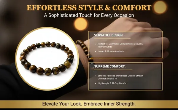 Natural_Tiger_Eye_Beaded_Bracelet_-_Regal_Power_Collection