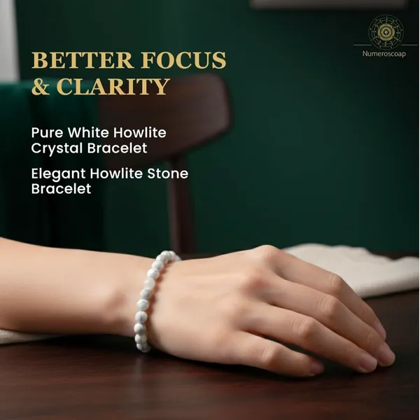 Premium_White_Sodalite,_Howlite_Crystal_Bracelet_-_Unisex_Beaded_Stretch_Bracelet_For_Focus_&_Clarity