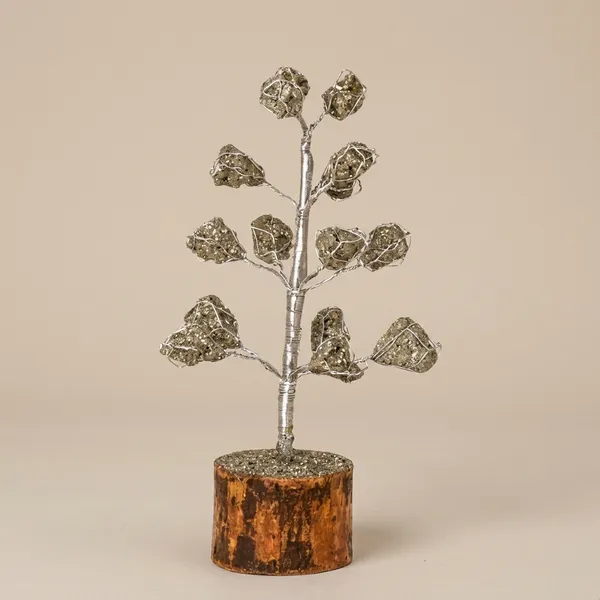 Handcrafted_Pyrite_Stone_Tree_On_Wooden_Base_-_Home_Decor_Accent