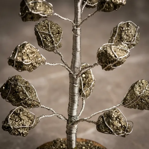 Handcrafted_Pyrite_Stone_Tree_On_Wooden_Base_-_Home_Decor_Accent