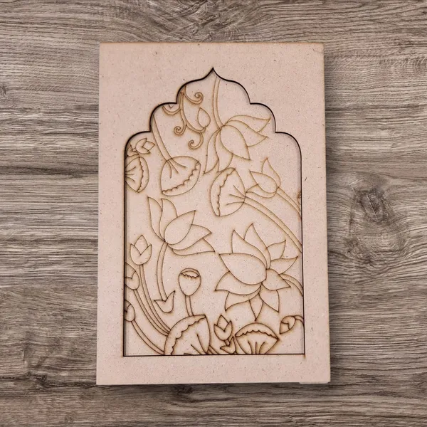 Laser_Cut_Jharokha_Mdf_Lotus_Design_size_-9x12_Inches