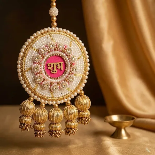 Shubh_Labh_Decorative_Wall_Hanging_Set_Of_2_Traditional_Circular_Door_Hangings