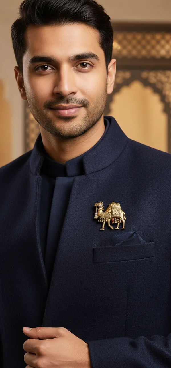 Antique_Gold_Camel_Brooch