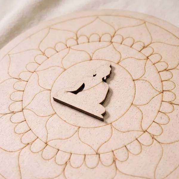 Buddha_Mdf_Cutout_Dreamcatcher_With_4_Feather_Mdf_Pattern
