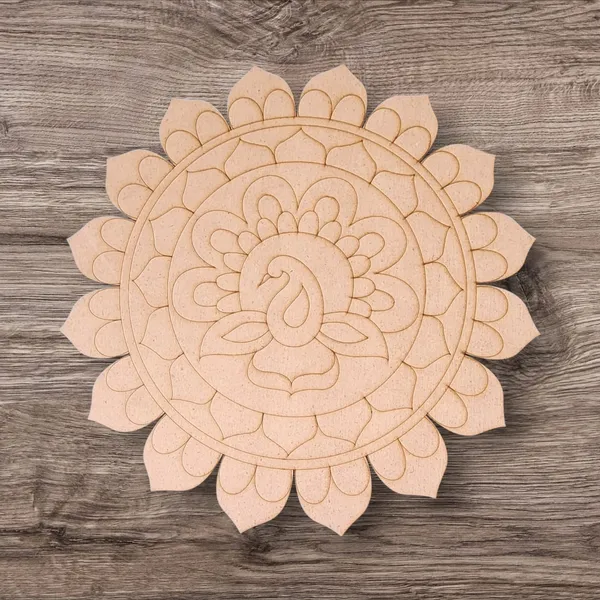 Mdf_Mandala_Flower_Art_Piece_-_Laser_Cut