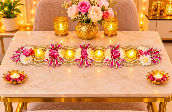 Royal_Gulabi_Glow_Floral_Table_Runner._SIZE_-_6_INCH_X_30_INCH