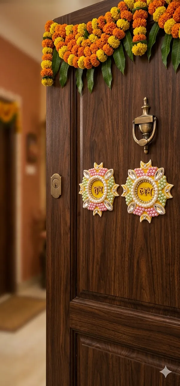 Yellow_Studded_Shubh_Labh_Stick-On