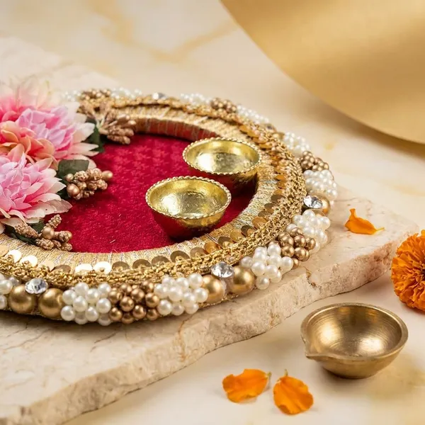 Decorative_Pooja_Thali_Set_With_Floral_And_Pearl_Embellishments