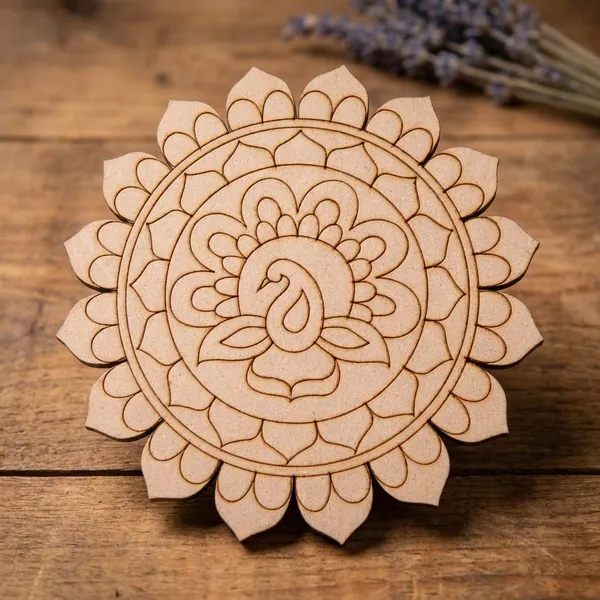 Mdf_Mandala_Flower_Art_Piece_-_Laser_Cut