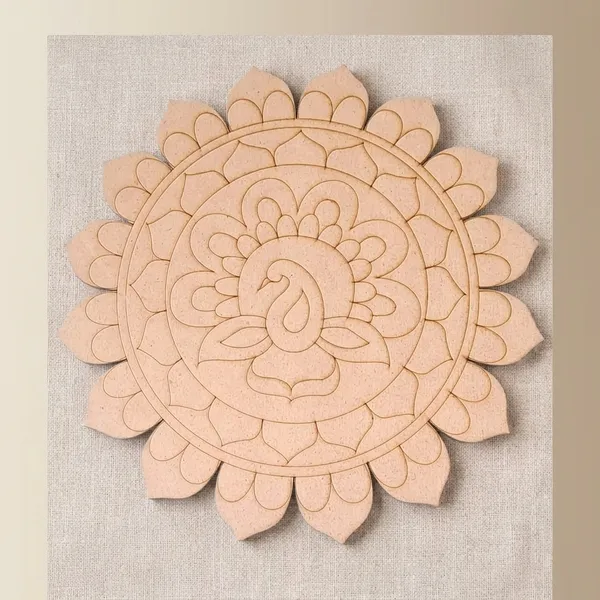 Mdf_Mandala_Flower_Art_Piece_-_Laser_Cut