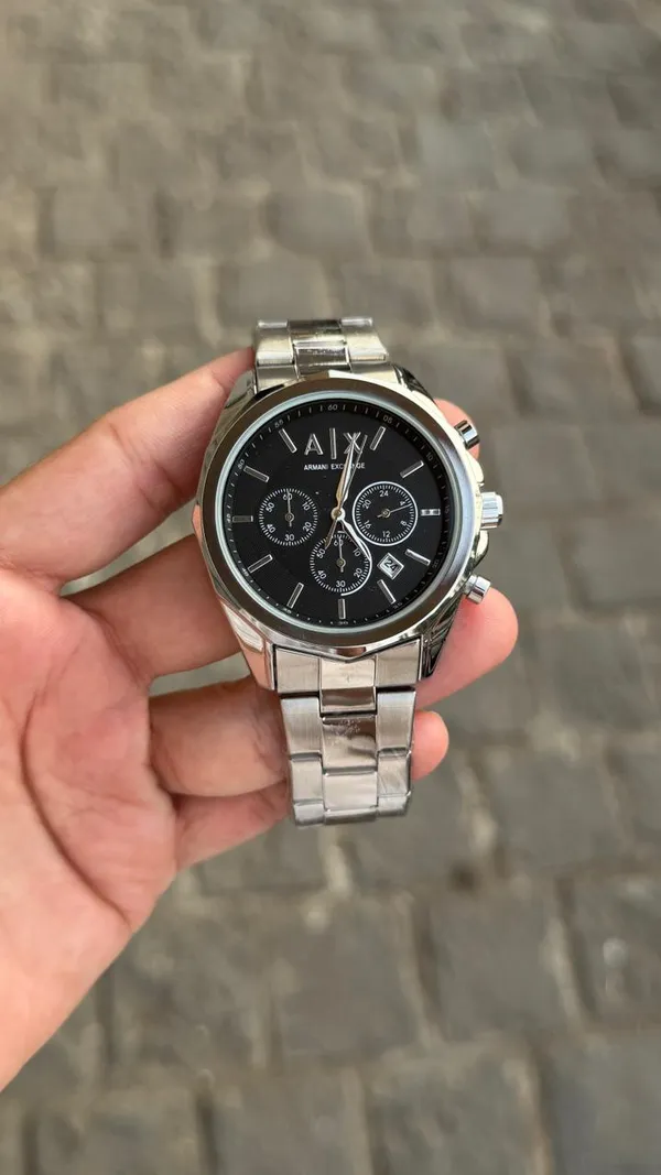 Armani_Exchange_Chronograph_Stainless_Steel_Men's_Watch