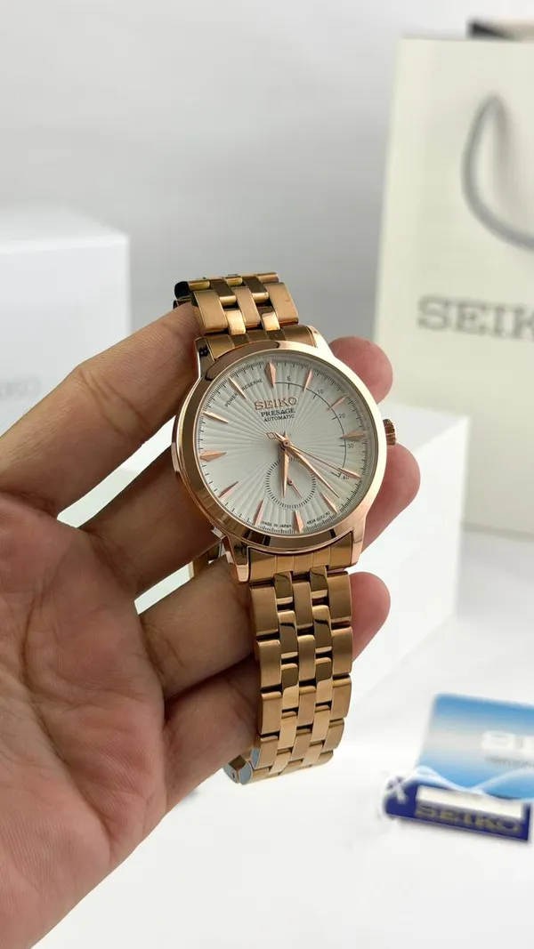 Seiko_Presage_Automatic_Rose_Gold_Tone_Watch