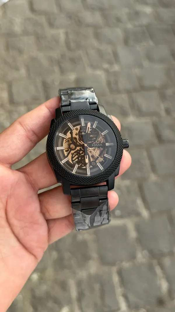 Fossil_Machine_Automatic_Skeleton_Dial_Black_Stainless_Steel_Watch