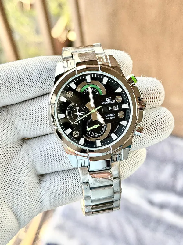Casio_Edifice_540_"Silver_Black_Dial_Premium_AT339