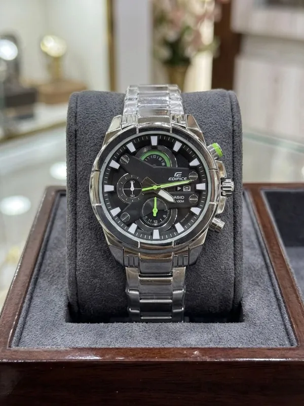 Casio_Edifice_540_"Silver_Black_Dial_Premium_AT339