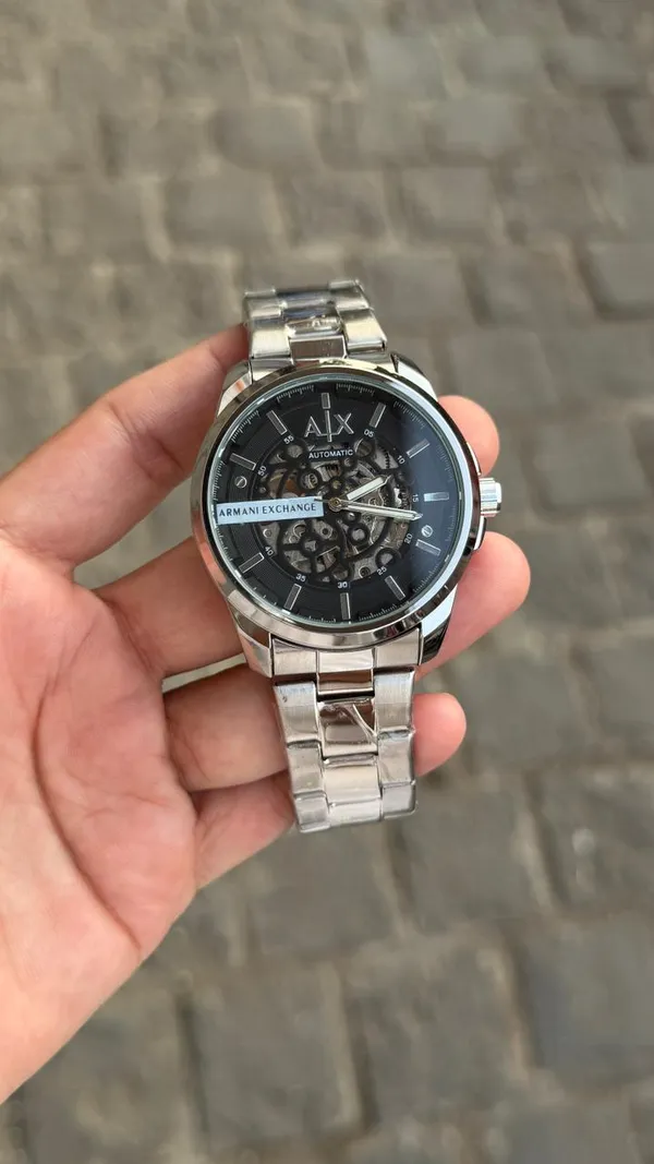 Armani_Exchange_Automatic_Skeleton_Dial_Stainless_Steel_Watch
