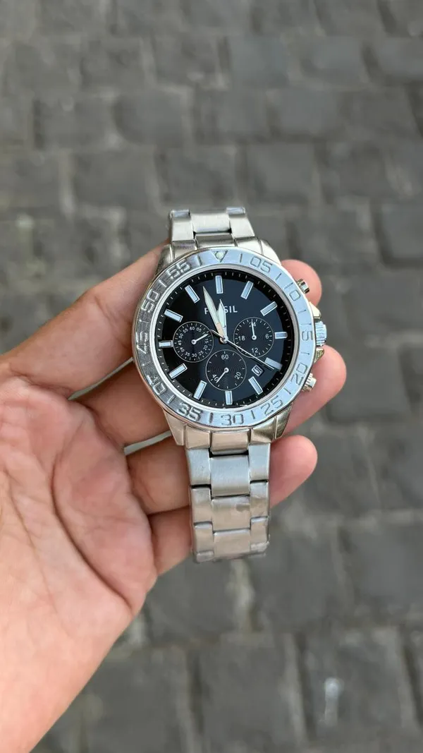 Fossil_Chronograph_Black_Dial_Stainless_Steel_Watch