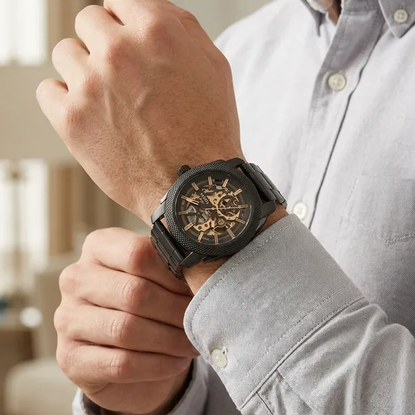 Fossil_Machine_Automatic_Skeleton_Dial_Black_Stainless_Steel_Watch