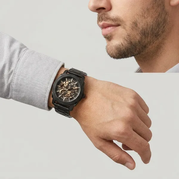 Fossil_Machine_Automatic_Skeleton_Dial_Black_Stainless_Steel_Watch