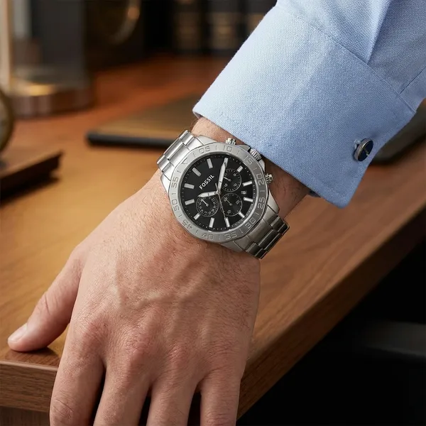 Fossil_Chronograph_Black_Dial_Stainless_Steel_Watch