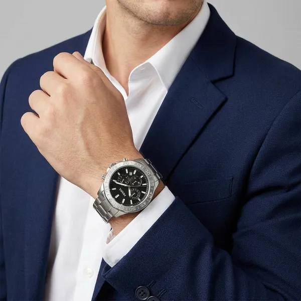 Fossil_Chronograph_Black_Dial_Stainless_Steel_Watch
