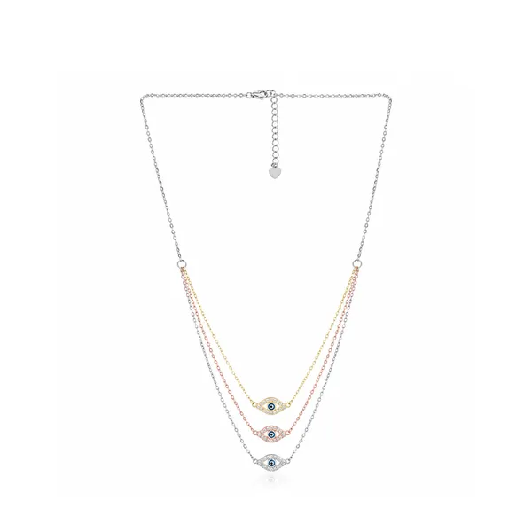 Multicolour_Layered_Evil_Eye_Necklace_For_Women