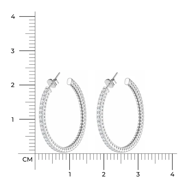Silver_Tone_Crystal_Embellished_Oval_Hoop_Earrings_For_Women