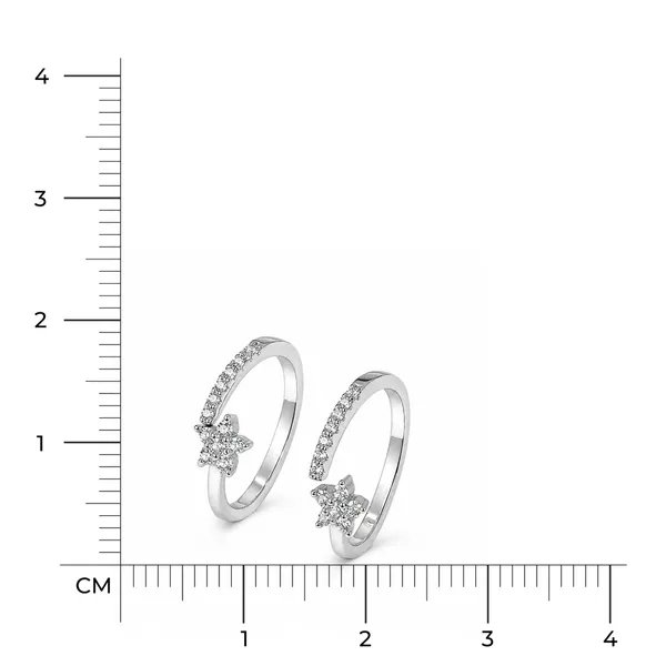 Silver_Tone_Floral_Adjustable_Toe_Rings_Set_Of_2