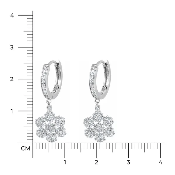 Silver_Tone_Floral_Hoop_Earrings_For_Women
