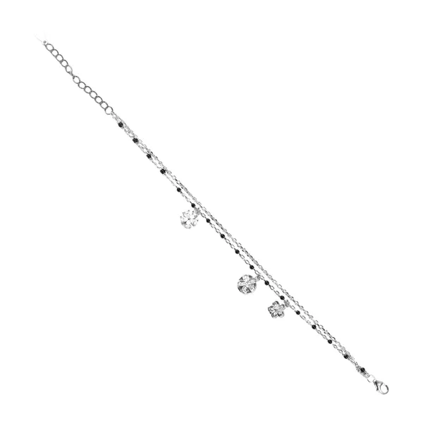 Silver_Tone_Beaded_Charm_Anklet_For_Women
