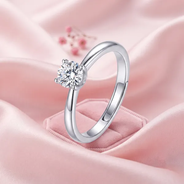 Silver-Tone_Solitaire_Ring_For_Women_Free_Size