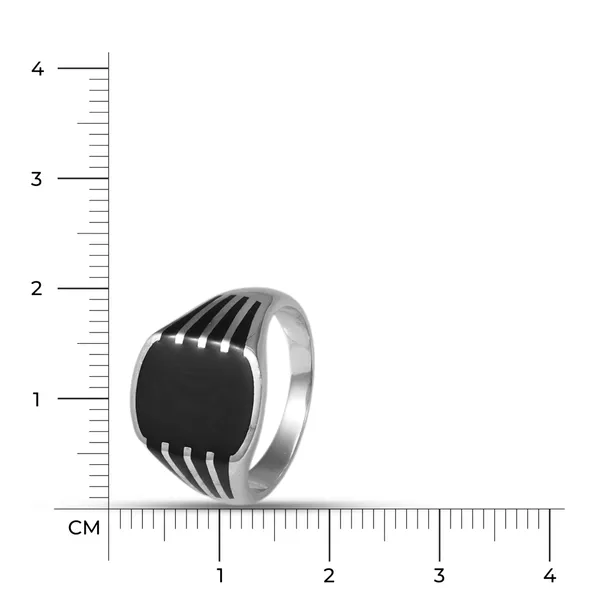 Silver_Black_Rectangular_Statement_Ring_For_Men