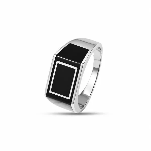 Black_Silver-Tone_Geometric_Ring_For_Men