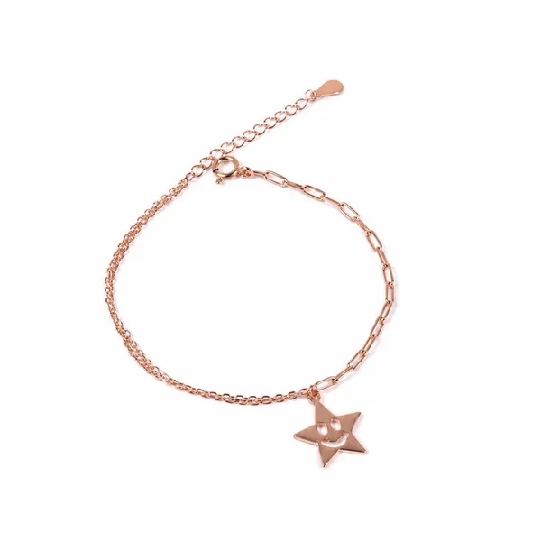 Rose_Gold_Star_Charm_Bracelet_For_Women