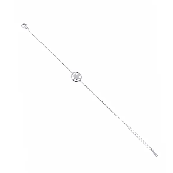 Silver_Tone_Star_Charm_Bracelet_For_Women