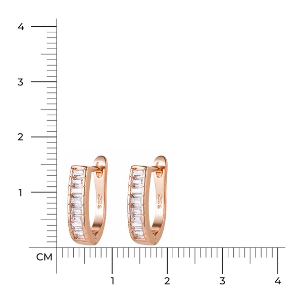 Rose_Gold_Crystal_Rectangular_Huggie_Earrings_For_Women