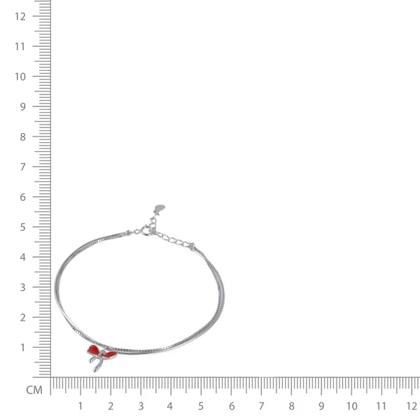 Silver_Butterfly_Charm_Anklet_For_Women