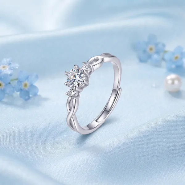 Silver_Tone_Braided_Stone_Ring_For_Women