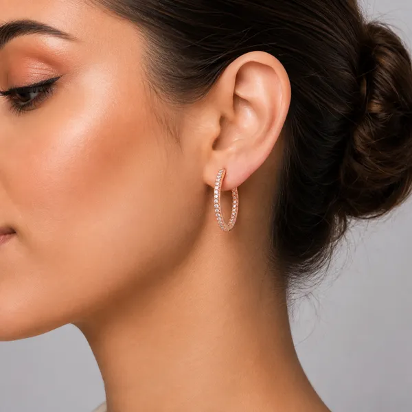 Rose_Gold_Rhinestone_Hoop_Earrings_For_Women