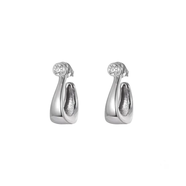 Silver_Tone_Crystal_Drop_Earrings_For_Women